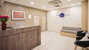 Reception and waiting area at The Pain Relief Practice